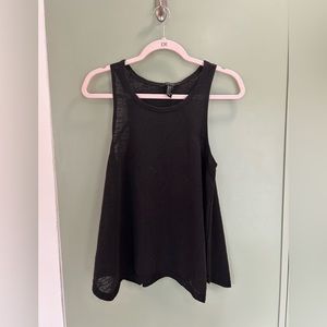 Sheet Forever21 black, flowy tank